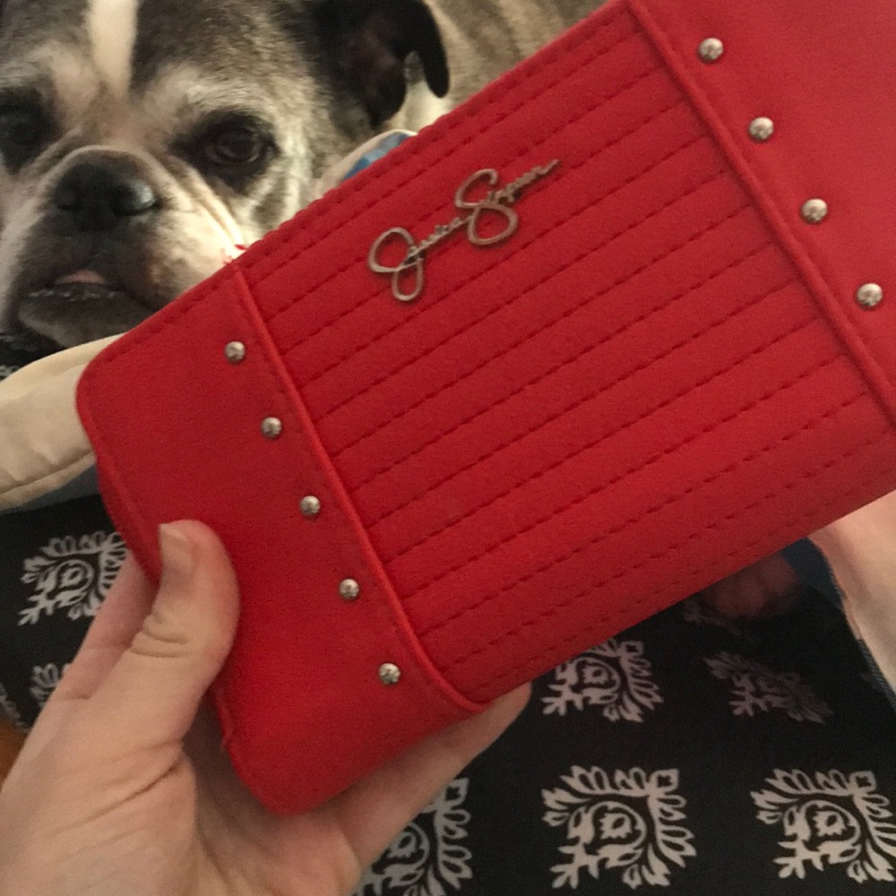 Red wallet for sale!❤️